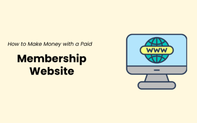 How to Make Money with a Paid Membership Website